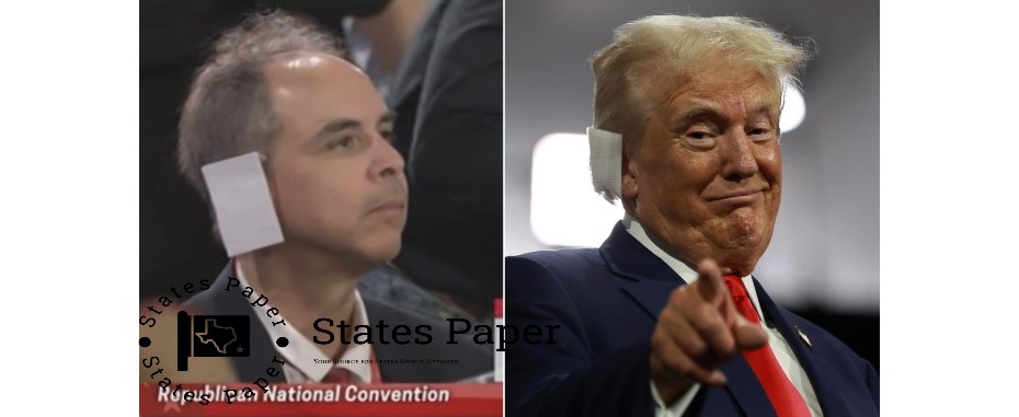 I Can’t Stop Laughing at RNC Delegates Copying Trump’s Ear Bandage